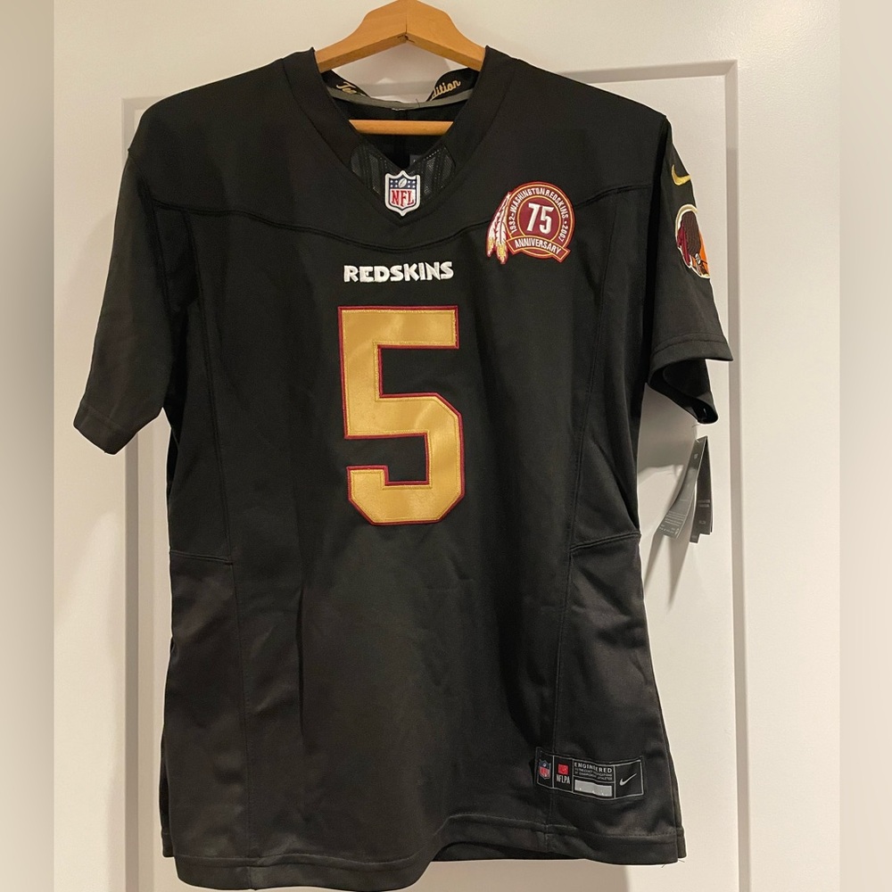 Nike Washington Redskins JD5 Black Women's Jersey